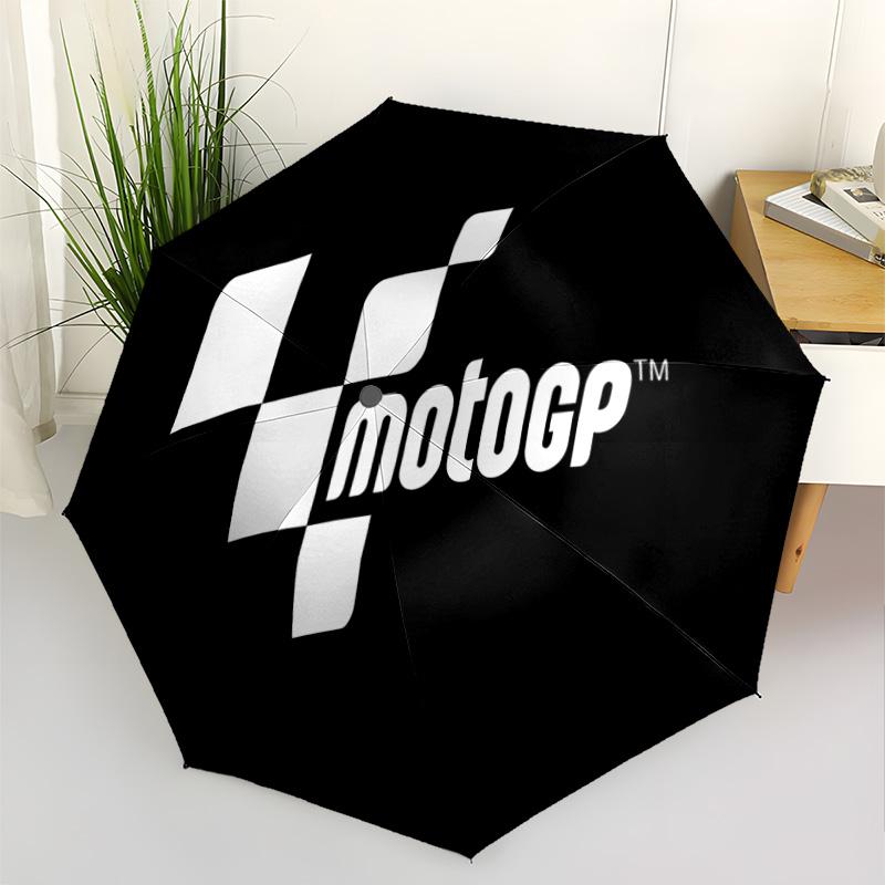 Motogp News Automatic Umbrella Retractable Design with 8-Rib Durability Lightweight All-Season Umbrella for Travel Outdoor Accessory