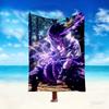 [1pc naruto Blanket] All-Season Blanket - Cozy Blanket for Sofa Couch Home Decoration, Digital Printed Nap Blanket