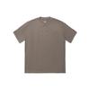Li Ning Vital Series Solid Color Loose Casual Short Sleeve T-Shirt Unisex Tops Mushroom-Brown AHSTB11-2