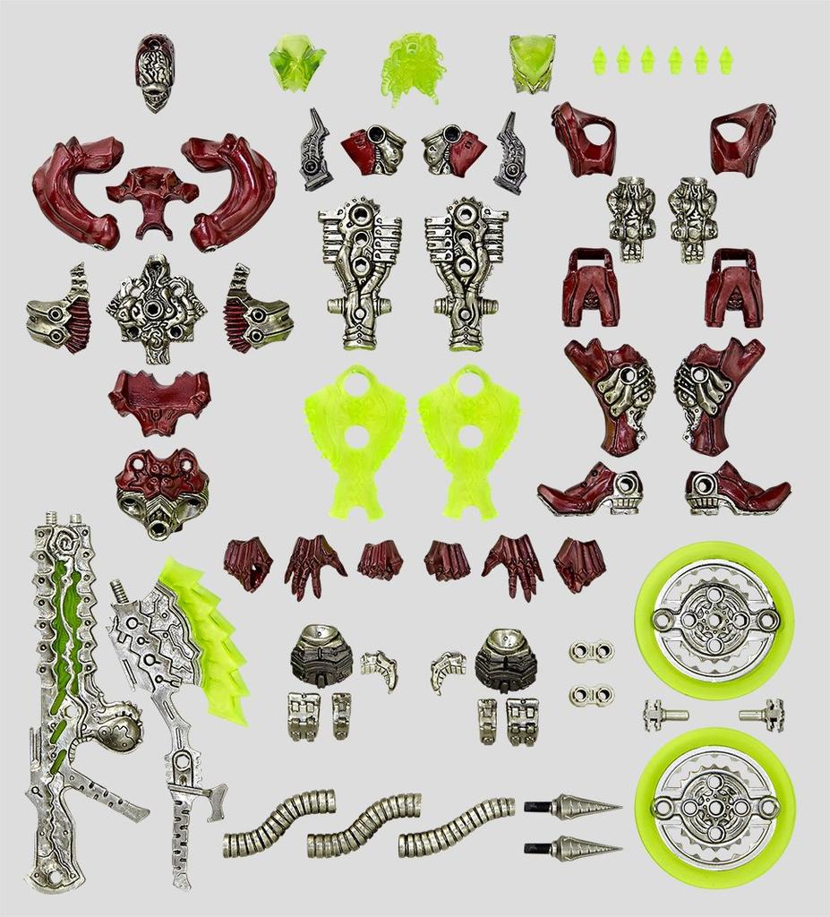 Соберите Борг Джеркроид 150 мм окрашенная подвижная фигурка AB023 NEXUS приблизительно. ПВХ и АБС