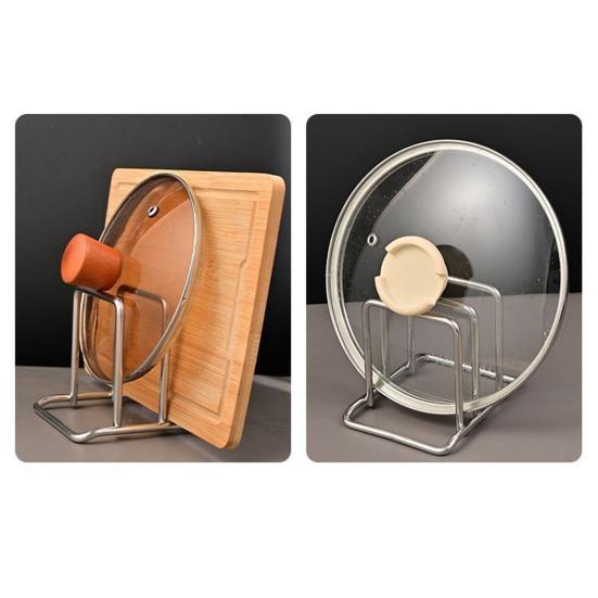 Подставка для разделочных досок из нержавеющей стали, органайзер для столешницы, компактный держатель для разделочных досок