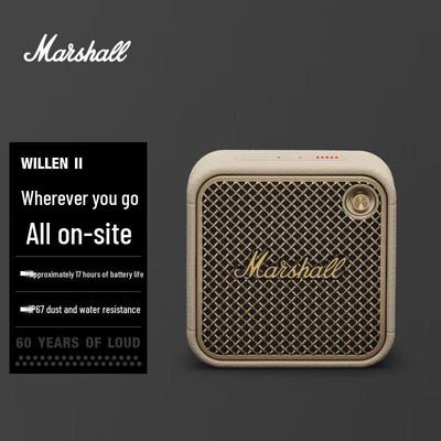 Marshall Портативная Bluetooth-колонка Willen II, штекер CN (адаптер в комплекте)