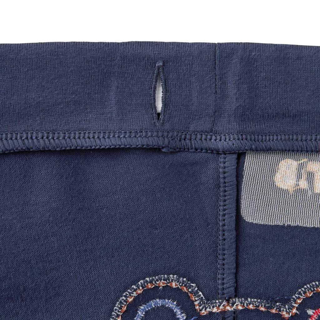 HOT Короткие брюки темно-синего цвета [MIKIHOUSE BISCUITS] мальчики, девочки, дети, детская одежда, синий, 90 см, 72-3105-499