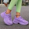 Women Sneakers 2024 New Comfortable Lightweight Sneakers Women Sports Thick Tennis Outdoor Platform Shoes Women Zapatos De Mujer