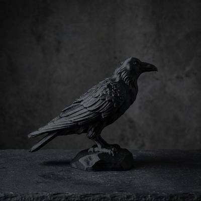 Подарки Готический Стиль Статуэтка Ворона Поделки Ворон Реквизит Домашний Декор Симуляция Модель Ворона 3D Печатные Птицы Украшения Поделка Ферма