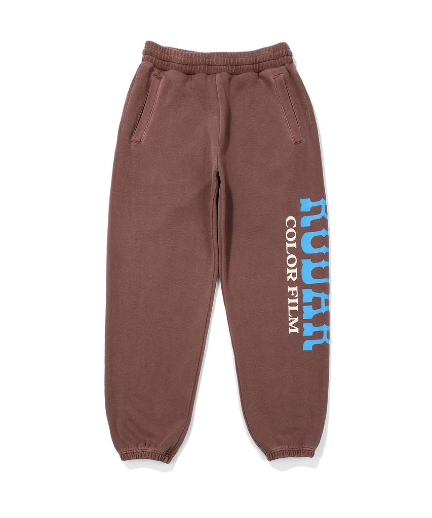 KODAK Scenery Graphic Pigment-Dyed Jogger Pants Brown