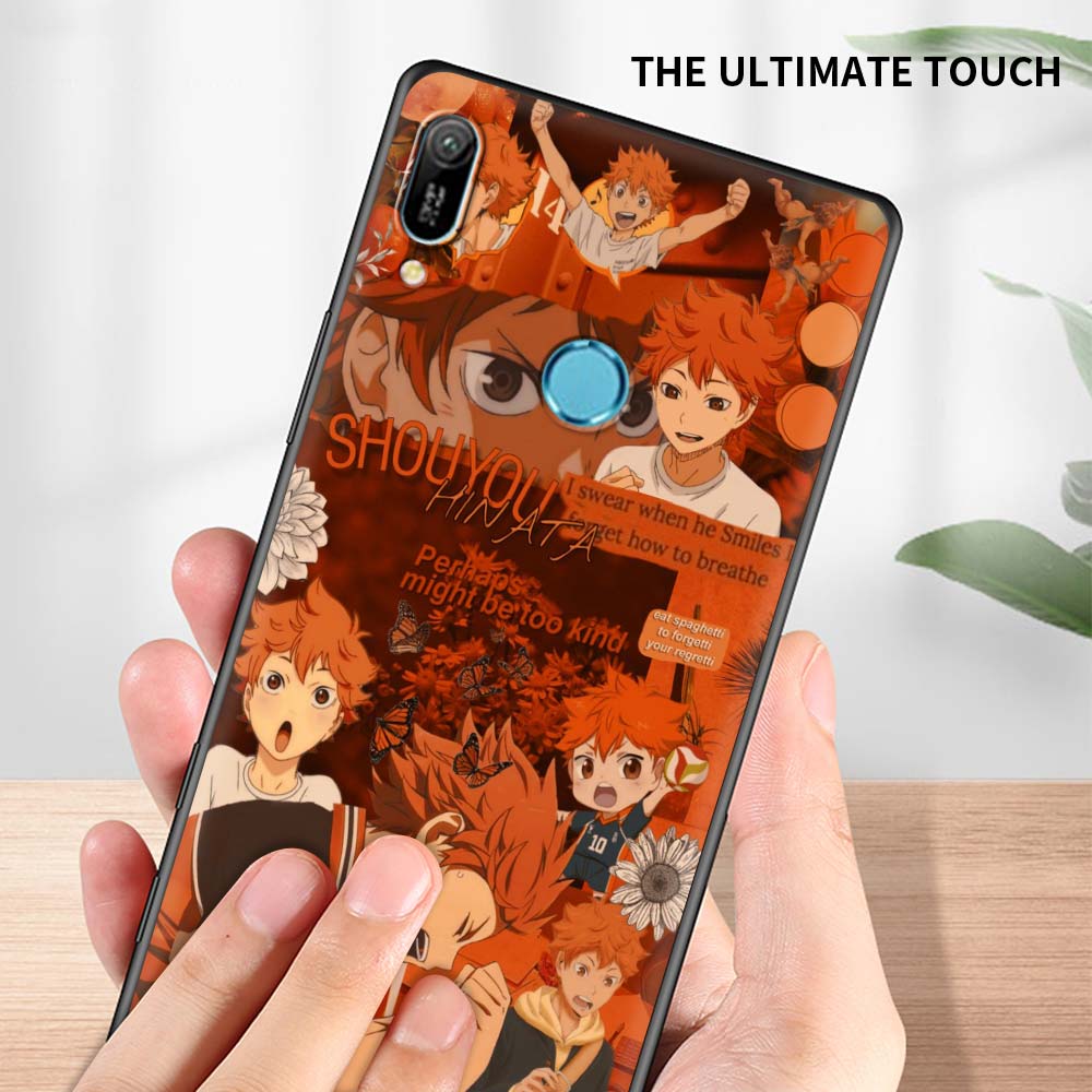Чехол для телефона Huawei P30 Pro P40 Lite EP Smart Z Y7 Y6 2019, силиконовая задняя крышка, сумка для мобильного телефона, аниме Oya Haikyuu Love Volleyball