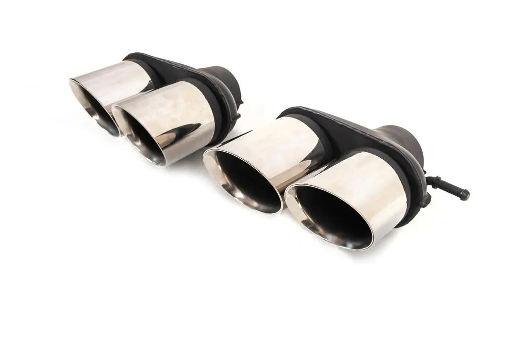 Задний бампер с насадками SVR (2014-2018) для Range Rover Sport