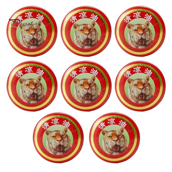4/5/6/7/8/9/10Pcs Portable Chinese Balm Migraine Relief Cooling Oil for Muscle Pain Relief Soothes Insect Bites Itching Coughs