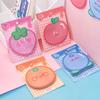 1 Piece Cartoon Adhesive Cute Kawaii Fruit Notes Notepad Memo Pad Office School Supplies Stationery Sticker Decoration