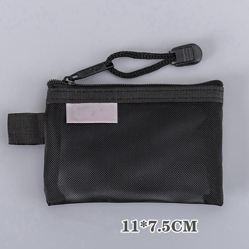 Мини-прозрачная нейлоновая сетчатая сумка для карт, органайзер для кредитных карт, портативный кошелек для монет, губная помада, сумка для хранения ключей с линией передачи данных