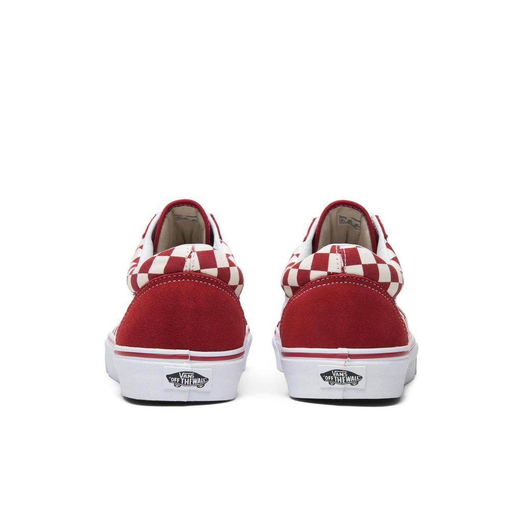 Vans Old Skool 'Red Checkerboard' (Unisex) Red / White Skate Shoes VN0A38G1P0T