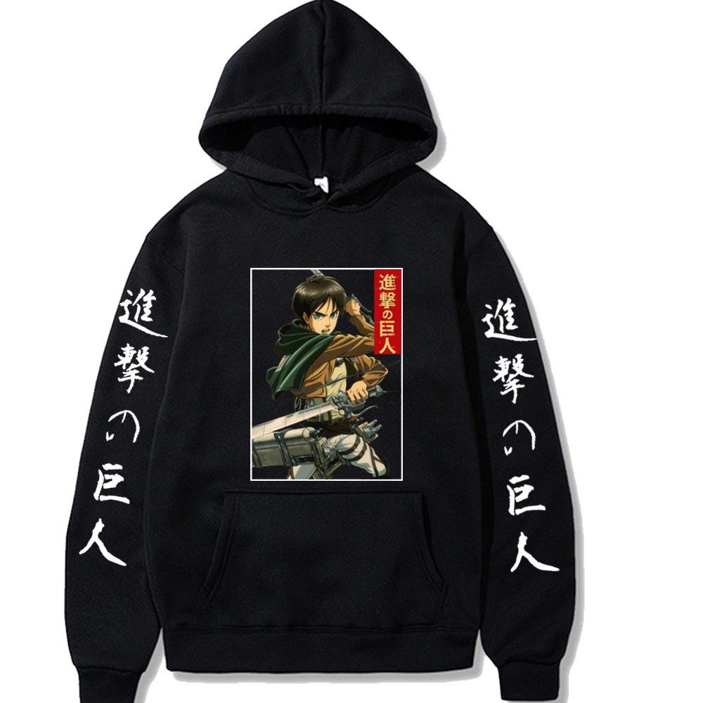 Japanese Popular Anime Characters Hoodie New Men Women Harajuku Pullover Street Wear Unisex Autumn Winter Plushed