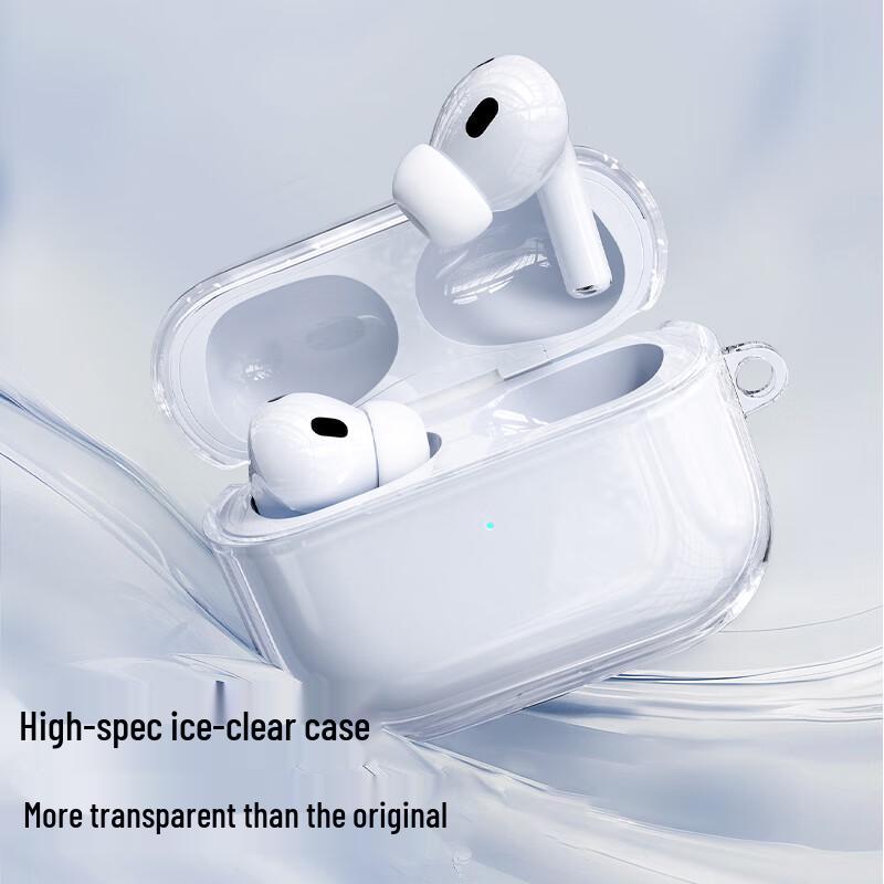 Прозрачный защитный чехол TURAS для AirPods Pro 2