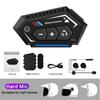 Soft Case BT12 Motorcycle Helmet Headset T 5.3 Hands Free Call Kit Wireless Headphones IPX7 Waterproof Roise Reduction Earphones