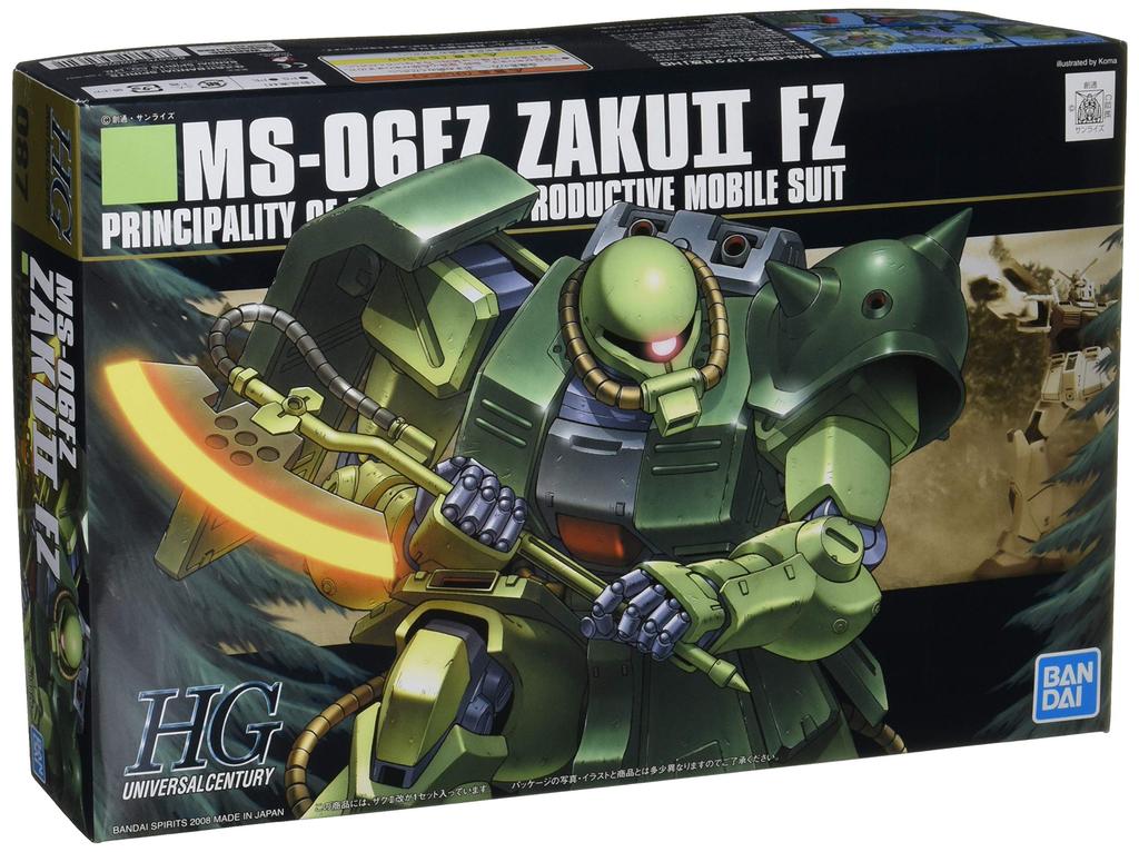 BANDAI SPIRITS HGUC Zaku 2 Kai Suit Gundam 0080 War In the 1/144 (Mobile Pocket)