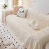 Anti-Scratching Plush Sofa Towel All-Inclusive Universal Winter Thickened Sofa Cover Simple Modern Sofa Cover Cloth Blanket