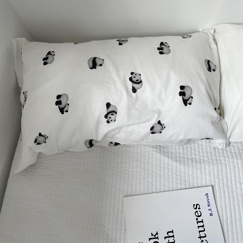 Пара наволочек из чистого хлопка с одинарной наволочкой для головы размером 48X74 см. (Без ядра подушки)