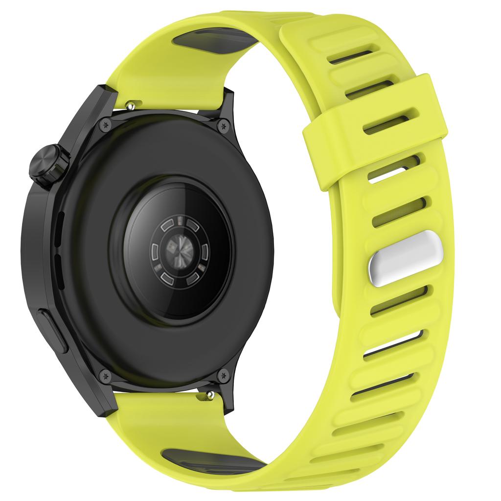 Для Huawei Watch GT 5 46мм Силиконовый ремешок для часов 22мм Двухцветный твиловый ремешок на запястье