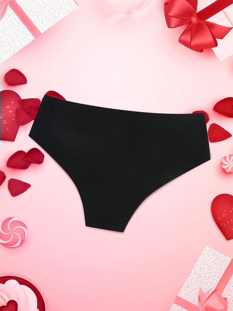 Women's Sexy Thong Panties Customized Portrait Printed Pattern Comfortable Panties Low Waist Thong