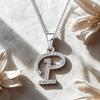 26 English Letters Necklace for Women Fashion Collarbone Chain Short Jewelry Necklace Pendant