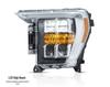 Ford F150 Raptor LED Turn Signal & Daytime Running Light Headlight Assembly