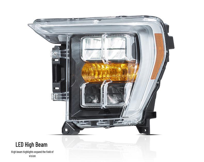 Ford F150 Raptor LED Turn Signal & Daytime Running Light Headlight Assembly