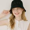 MAD FACTORY Knit Bucket Hat - Black