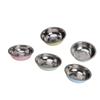 5pcs Stainless Steel Mixing Bowl Set Round Nesting Bowls Multifunctional Metal Serving Bowls Kitchen