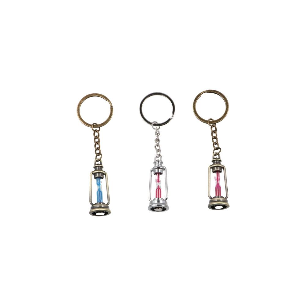 Металлическое ремесло Металлический брелок-песочные часы Ретро автомобиль Подвеска-песочные часы Украшение-песочные часы