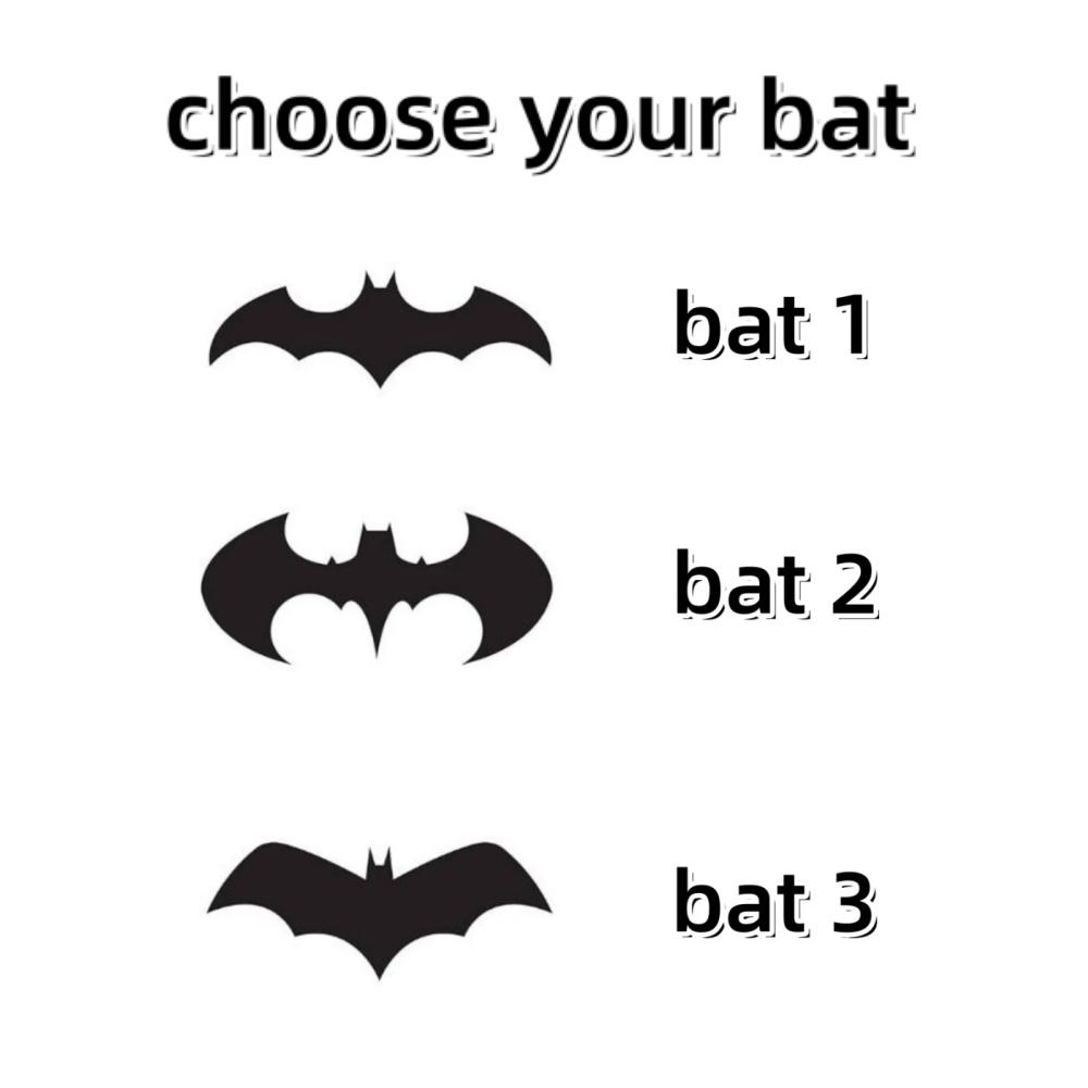 Jeshayuan Custom Bat Name Necklace Custom Gothic Name Necklace For Women Old English Font Name Necklace with Bat For Men