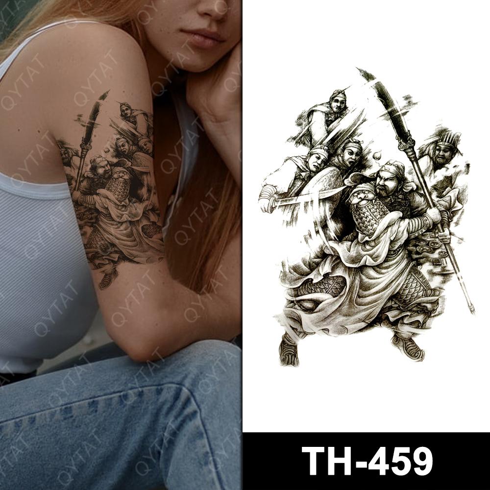Qianyu Tattoo Supplies Party Set Waterproof Sexy Body Fake Tattoo Sticker