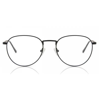 Овальные очки с полной оправой Gunmetal Grey Smartbuy Collection Akami 920f Fashion Unisex Eyeglasses