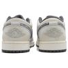 Jordan Air Jordan 1 Износостойкие Низкие Винтажные Баскетбольные Кроссовки Унисекс Бежевый Желтый 553558-152(Командачетыре-)