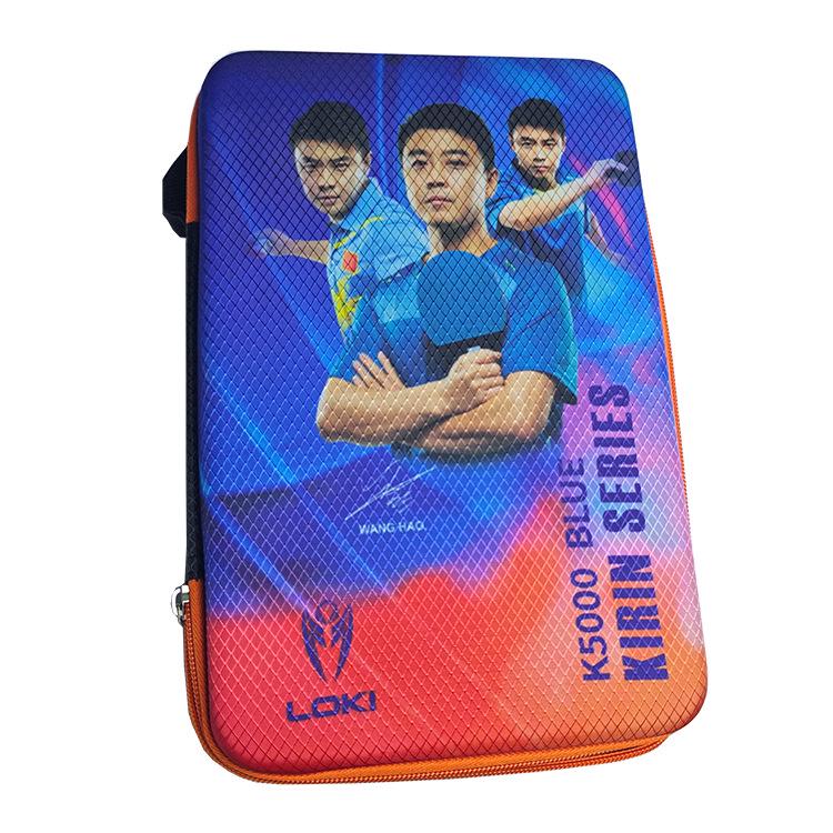 LOKI Thor Table Tennis Racket Case: Portable, Durable, Hard Shell, Large Capacity Bag