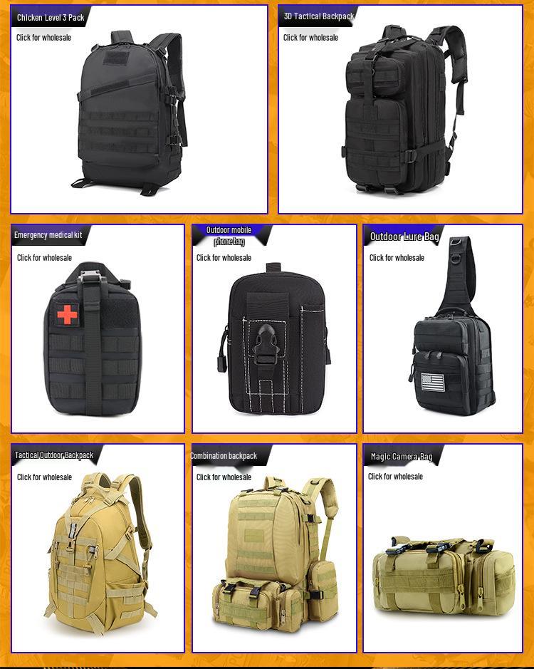 Camouflage Hiking and Camping Backpack