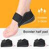 2Pcs/Pair Practical Non-slip Lightweight Heel Protector Height Increasing Pad Cover for Unisex