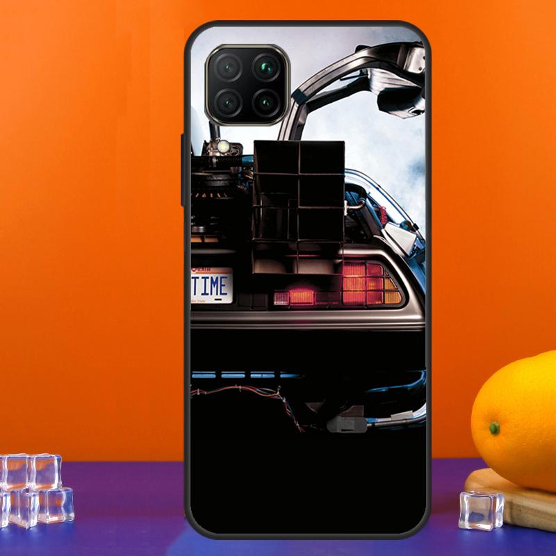 Back to the Future DeLorean For Huawei Nova 12s 12i 11i 5T 9 10 SE Y91 Y90 Y60 Y70 Y72 Y61 P60 Pro P20 P40 P30 Lite Case