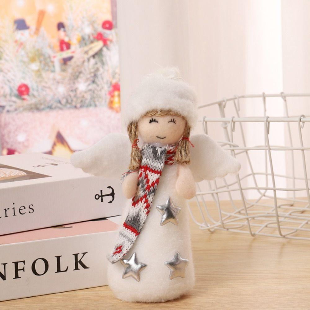 Foam Merry Christmas Angel Decorations Angel Xmas Angel Doll Pendant Decoration Accessories