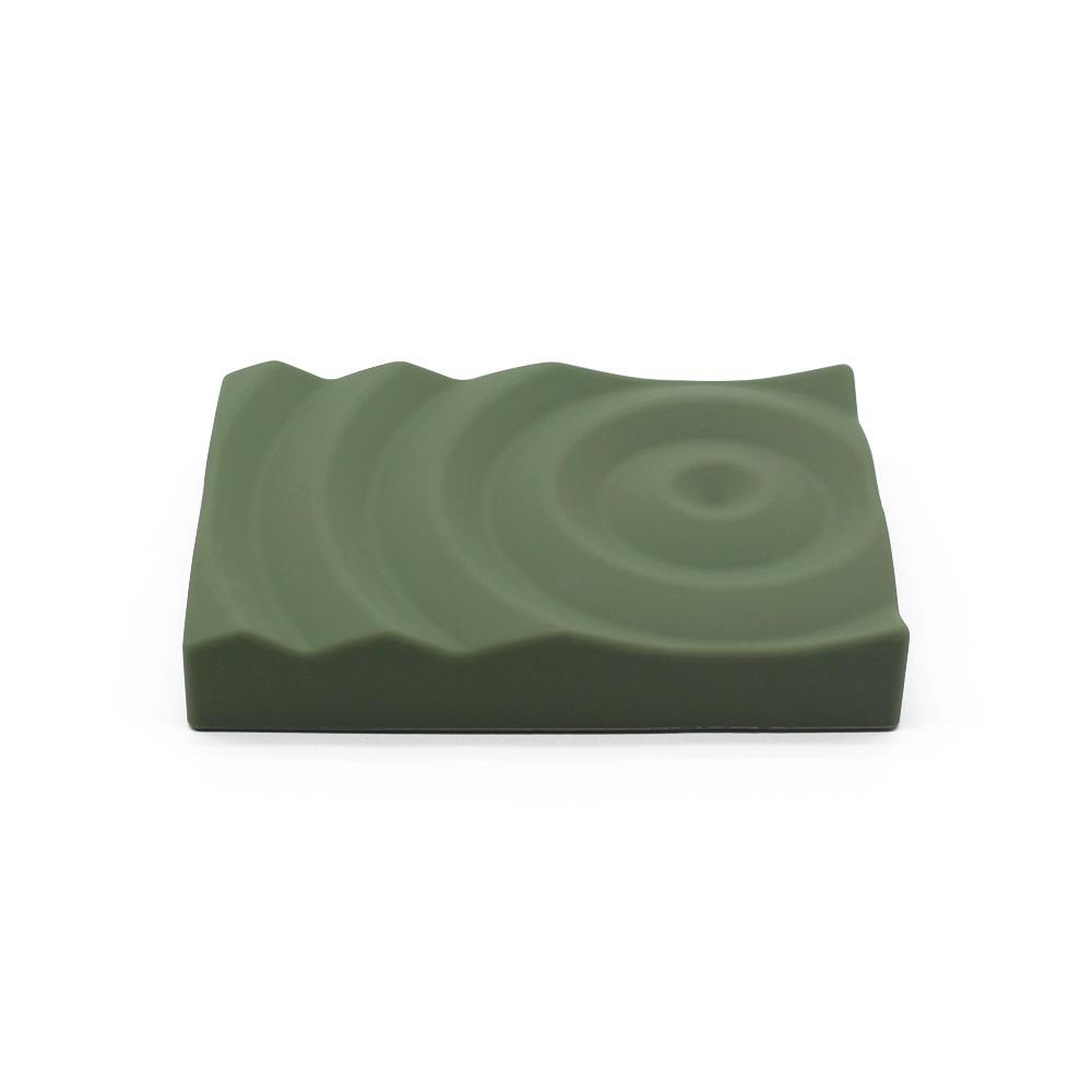 Большая мыльница для ванной комнаты Мыльница из силикона без перфорации Сливная мыльница