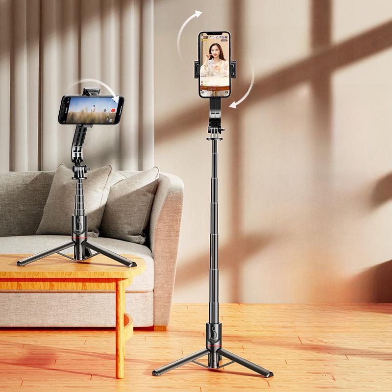 Селфи-палка CYKE Bluetooth со встроенным штативом и подсветкой