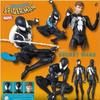 В наличии Ct Toys Фигурка Человека-паука Mafex 147 Симбиот Черный костюм Веном Удивительный Человек-паук Аниме Фигурка Действия Подарки Игрушки