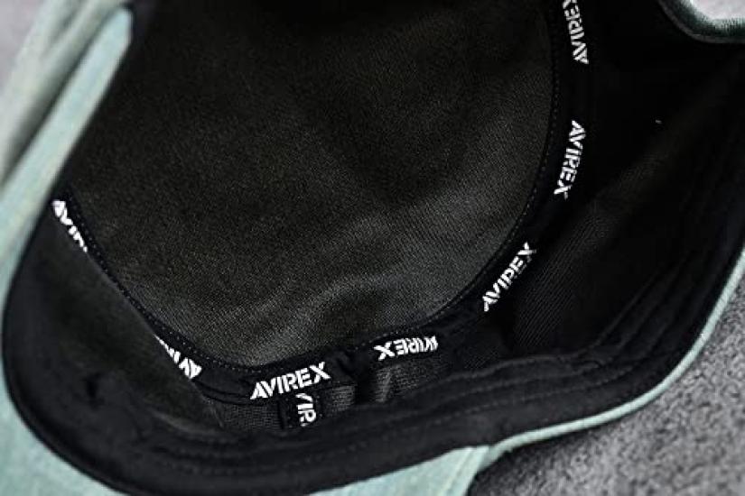 Authentic AVIREX Work Plus American Casual Product Product 18490000 Size Indigo Men's Cap, Size, Big, Style, 100% Cotton, Number 7992540, Number