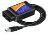 ELM327 OBD2 USB-подключение Сканер Диагностический прибор для неисправностей автомобиля