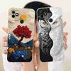 Cover For ITEL P36 2020 Case Cute Cat Butterfly Soft Silicone Phone Protective Shell For ITEL P 36 P36 Cases ITELP36 Coque