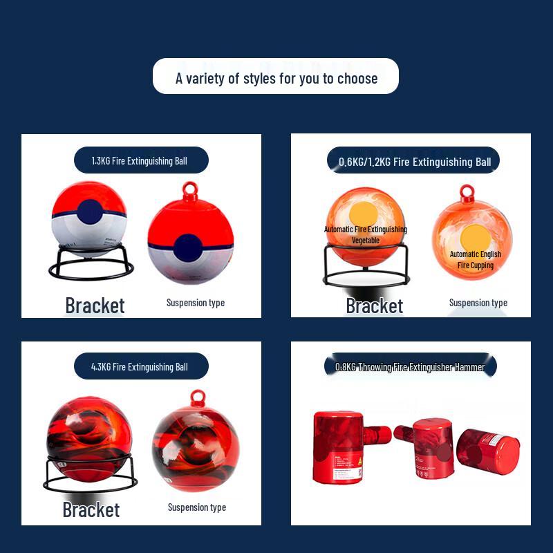 Rongbang Automatic Dry Powder Fire Extinguisher Ball