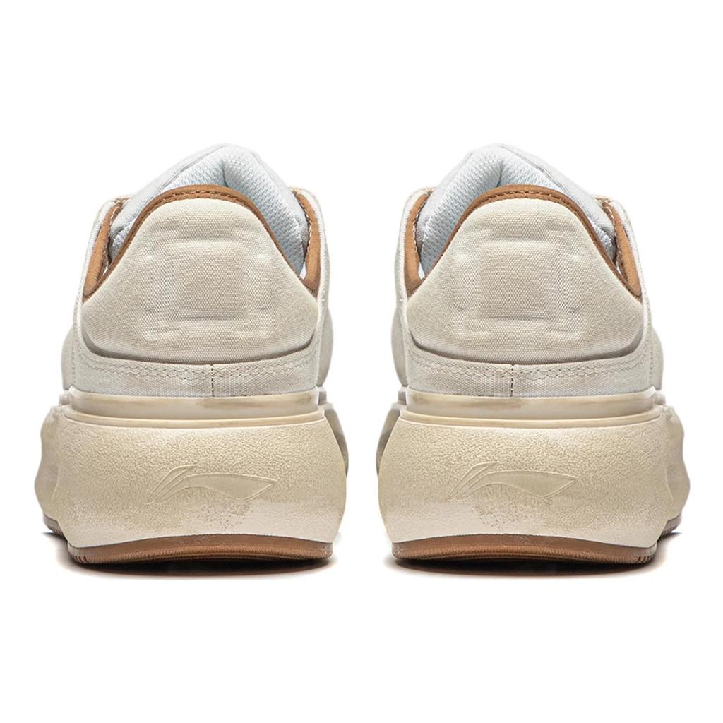 Li Ning Cloud Travel C4D Non-Slip Low-Top Casual Shoes Women Sneaker Off-White AZGT044-6
