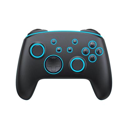 Switch Pro беспроводной контроллер металлический джойстик красочный световой эффект последовательный макрос программирование контроллер