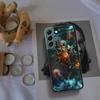 Чехол для телефона с изображением вируса крупным планом для Samsung A15 A25 A35 A55 Galaxy A12 A22 A32 A52 A72 A54 A34 A24 A14 A53 A33 A23 A13 A73