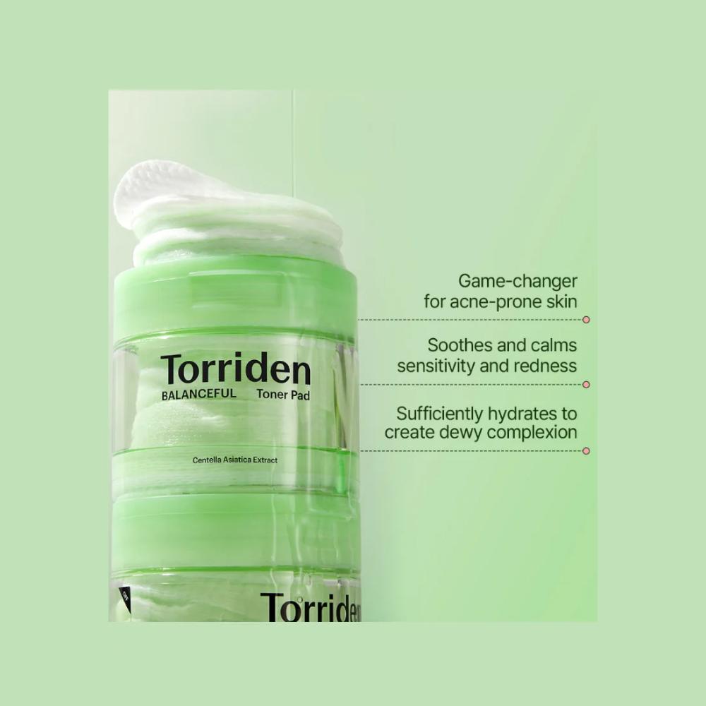TORRIDEN Балансирующий тоник Cica 180 мл, 60 шт.